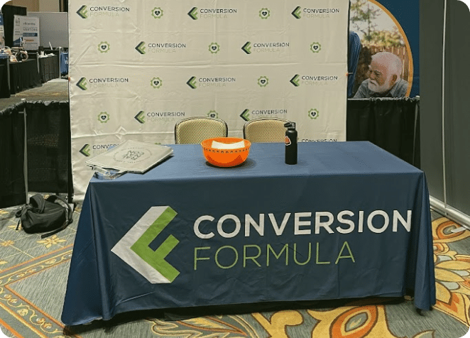 Conversion formula booth